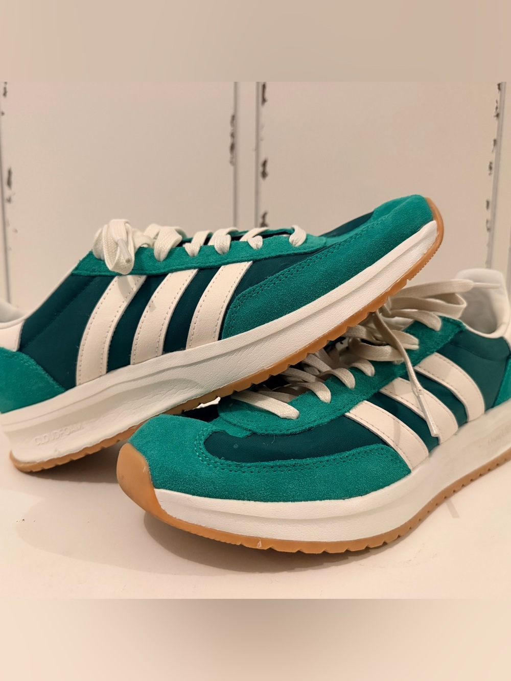 Kelly Green Adidas size 9.5